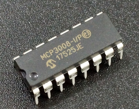 MCP3008 10 bit ADC - 8 channel