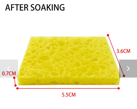 Soldering Iron Tip Cleaning Sponge